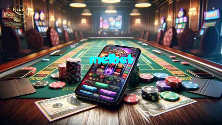 melbet casino presented on mobile device in Pakistan with slots and live games